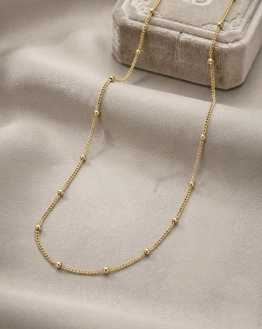 Gold Plated Plain Chain