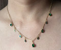 Gold Plated Rain Drops Chain